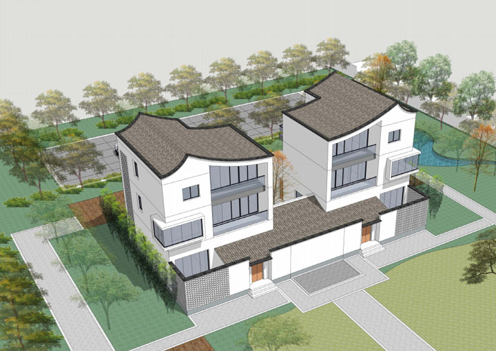 江西吉安泰和 - 家宅建筑方案设计