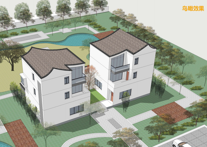 江西吉安泰和 - 家宅建筑方案设计(图2)